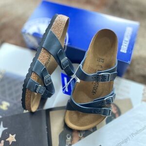 Birkenstock Franca Oiled Leather Sandals